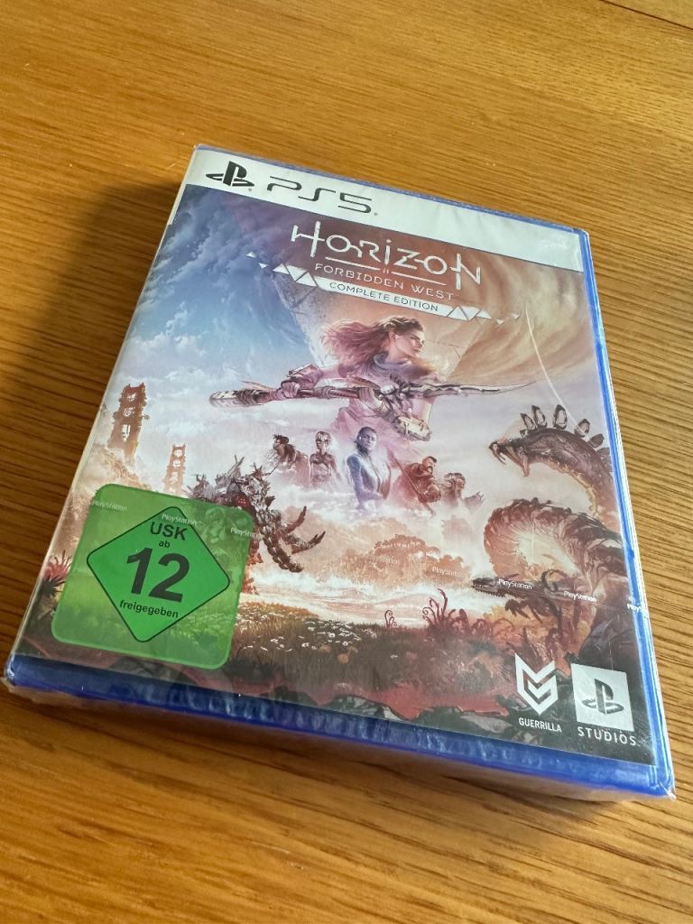 Horizon Forbidden West: Complere edition German packaging brand new sealed box
