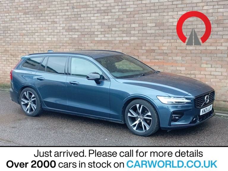 2021 Volvo V60 2.0 B3 MHEV R-Design Estate 5dr Petrol Hybrid Auto Euro 6 (s/s) (163 ps) Estate PE...