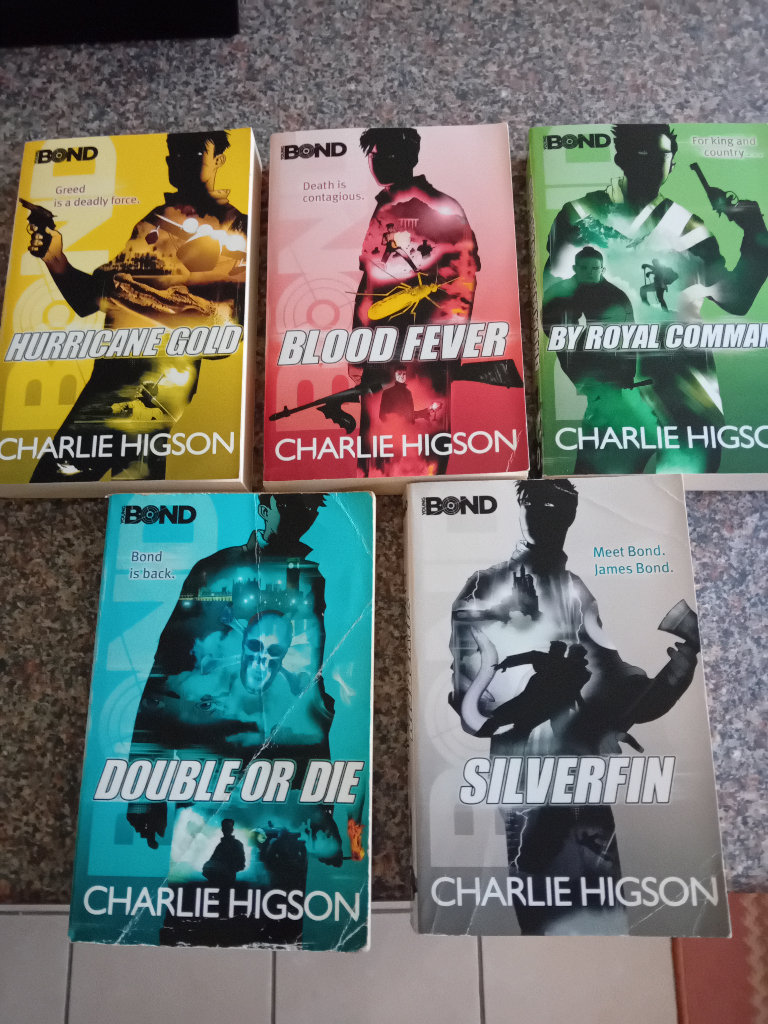 Five bond books for children 