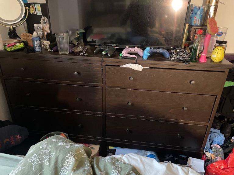 IKEA dark brown set of drawers