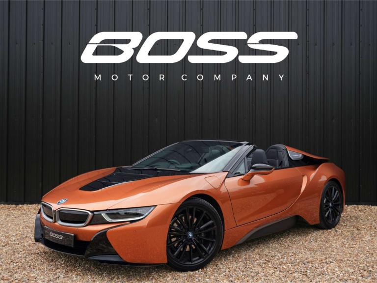 2018 BMW i8 1.5 11.6kWh Roadster 2dr Petrol Plug-in Hybrid Auto 4WD Euro 6 (s/s) (374 p Convertib...