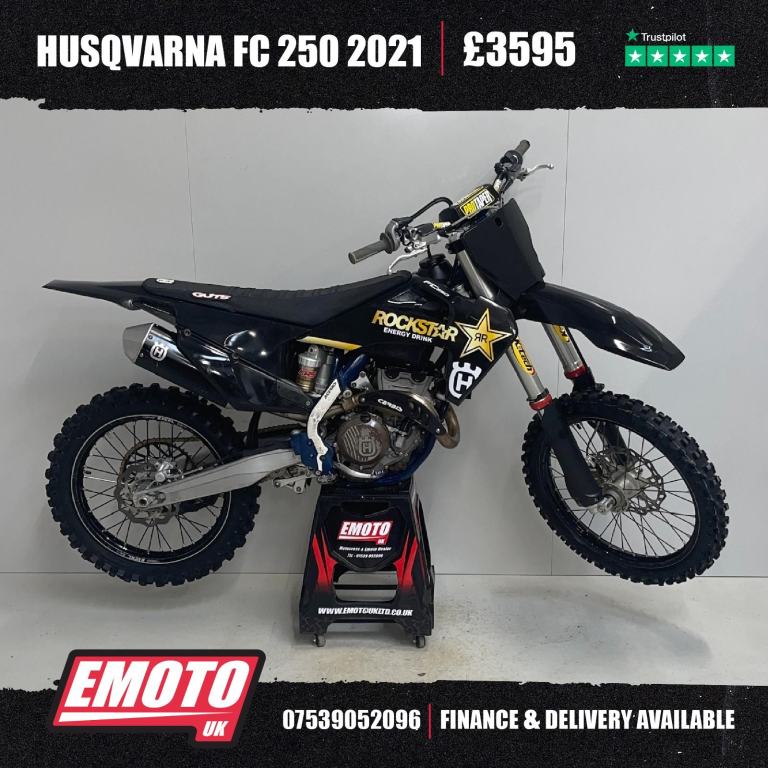 HUSQVARNA FC 250 2021 Motocross Bike 250cc @EmotoUK - Finance Available