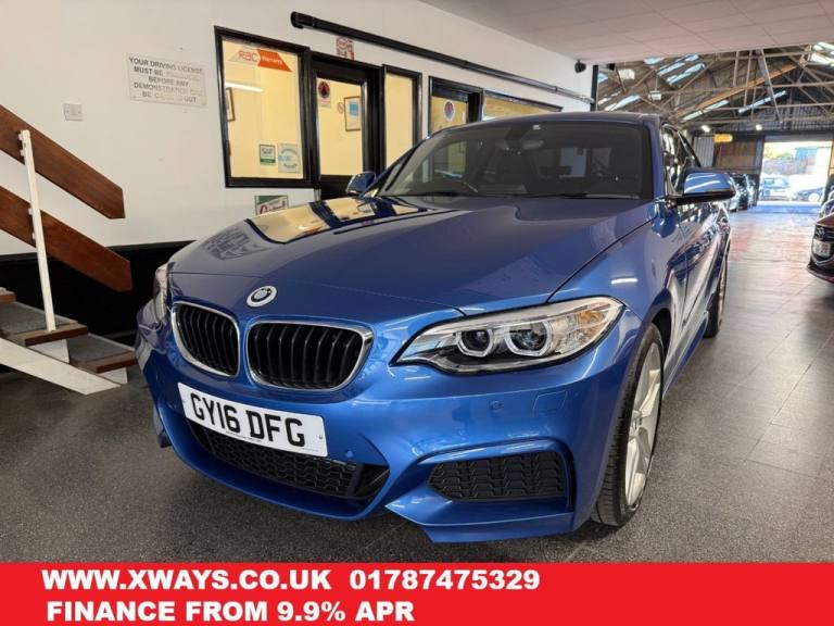 2016 16 BMW 2 SERIES 1.5 218I M SPORT COUPE 2DR PETROL AUTO EURO 6 (S/S) (136 PS