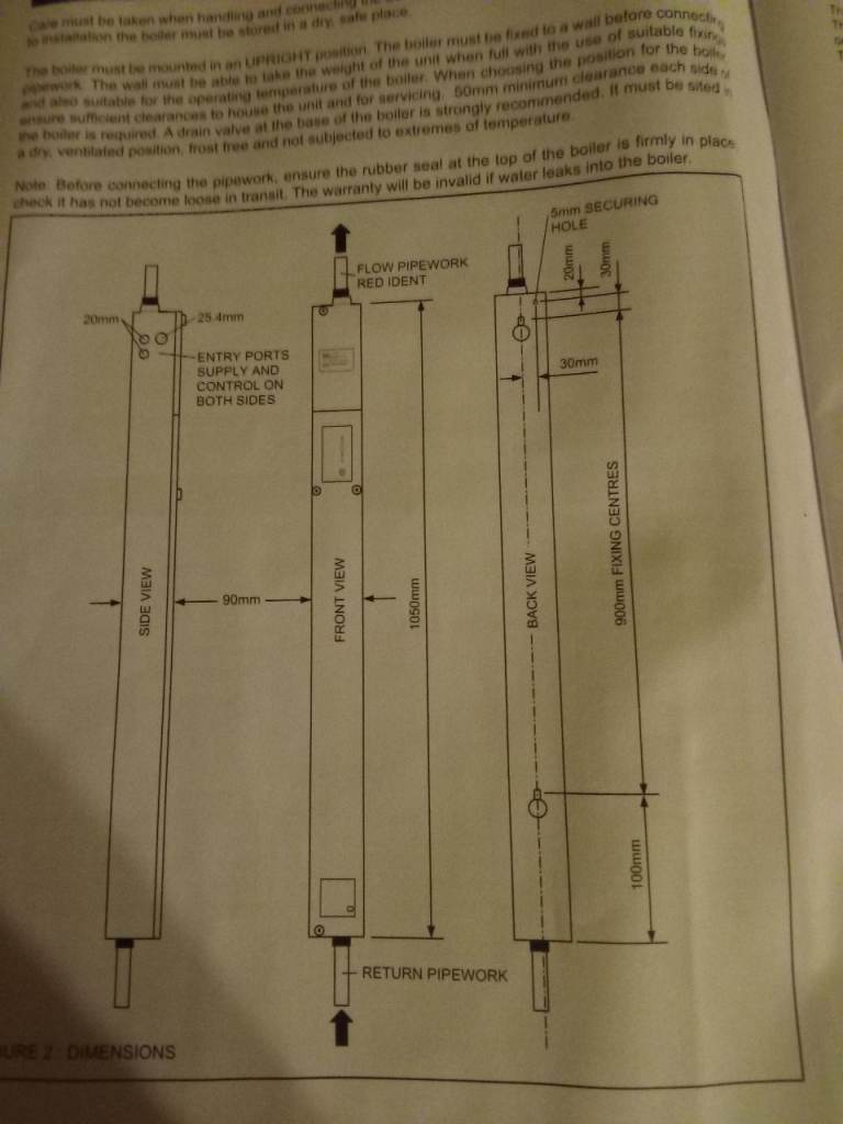 Potterton Gold 12 KW boiler 