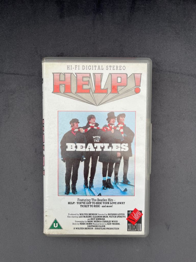 The Beatles: Help! VHS Tape 