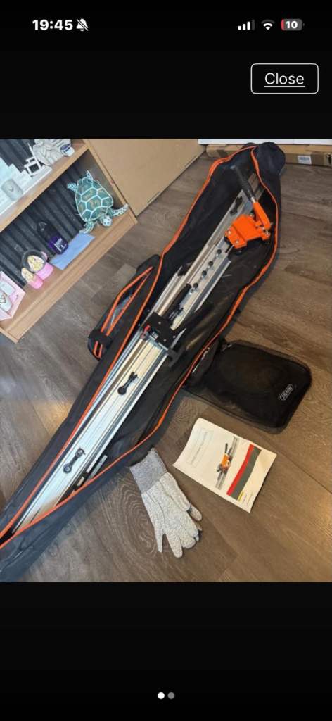 Large Format Tile Cutter with Carry Bag – As Good As New