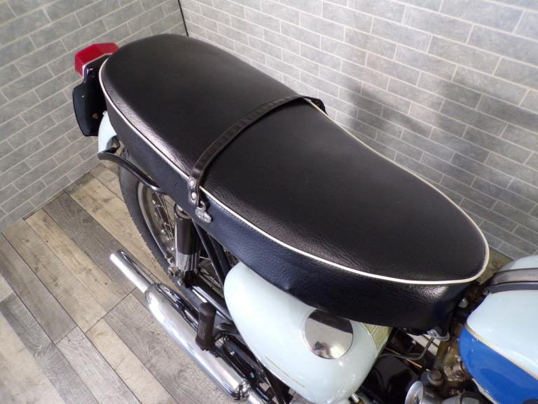 1960 TRIUMPH T120 BONNEVILLE Azure Blue Pearl Grey Fully Restored Rare Exclus...