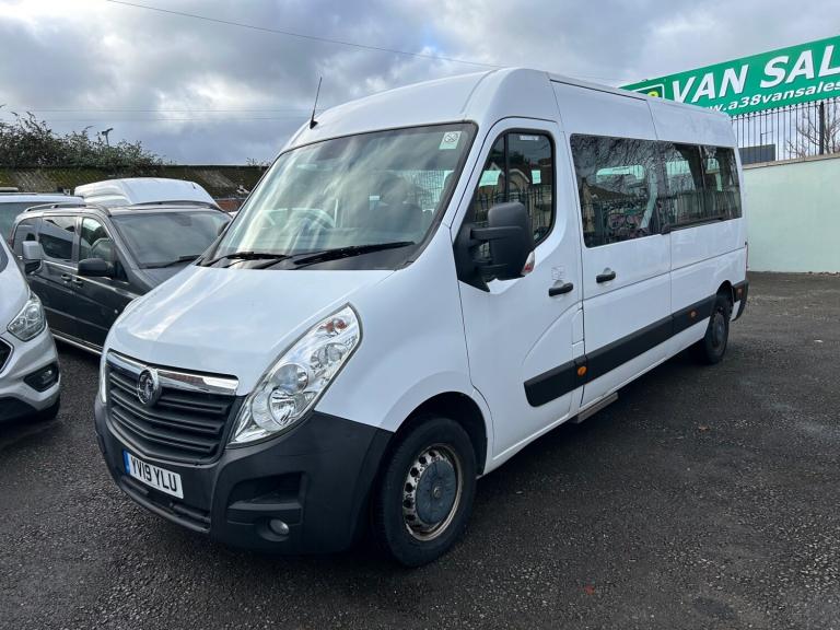 2019 Vauxhall Movano 3900 L3 H2 2.3 CDTI BITURBO 145 BHP 17 SEATER MINIBUS EURO 6 Minibus Diesel ...