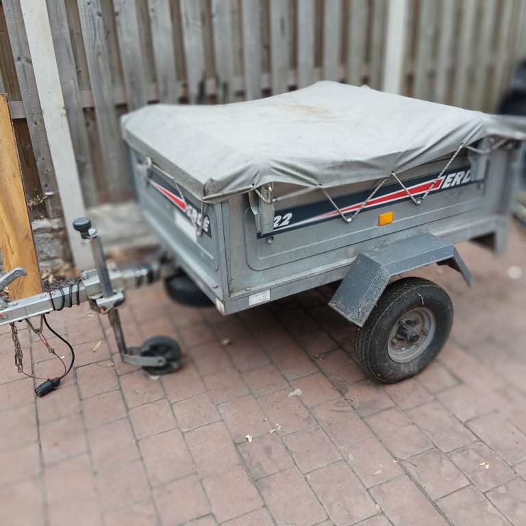 Erde 122 tipper trailer