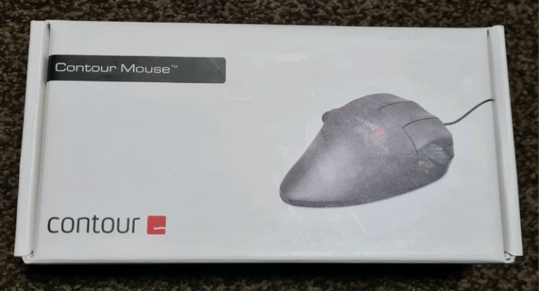Contour Design Contour mouse USB Optical 1200 Left-hand. New In Box