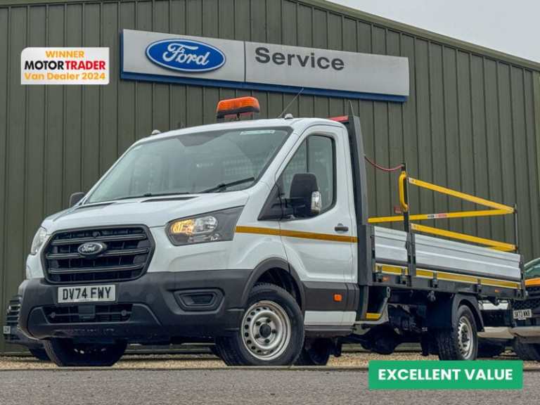 2024 Ford Transit Dropside [SOLD MM] XLWB L4  Leader 350 EURO 6 Dropside Diesel Manual
