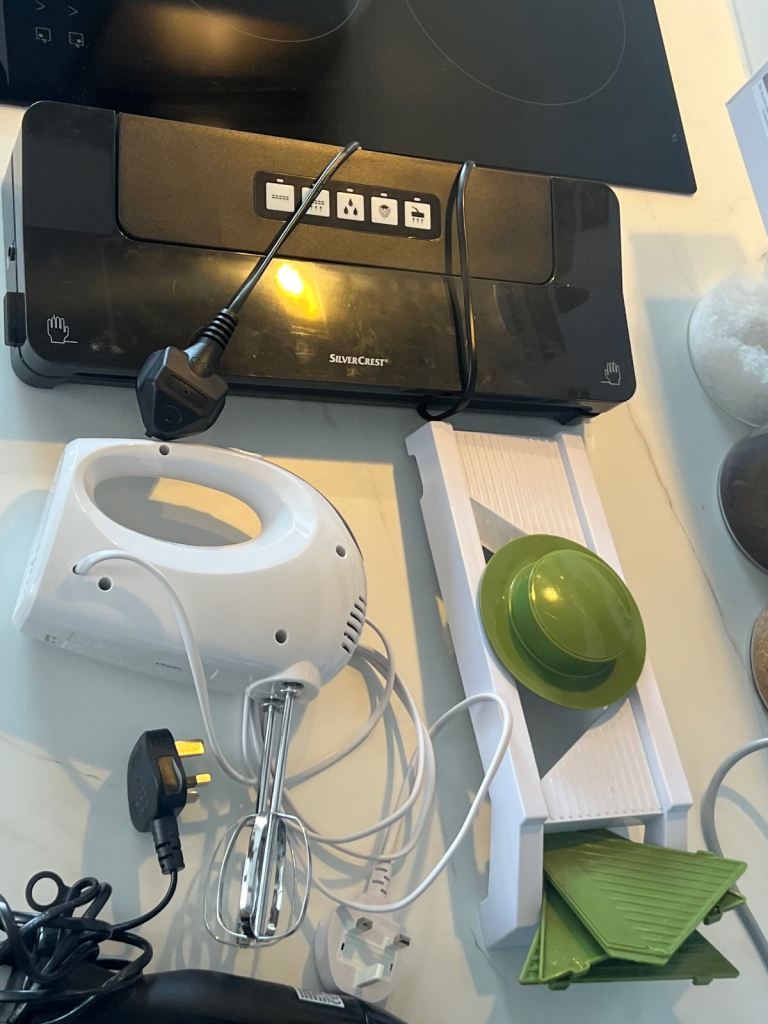 Full set of Vacuum Seale + hand mixer + hand blender + mandolin for sale