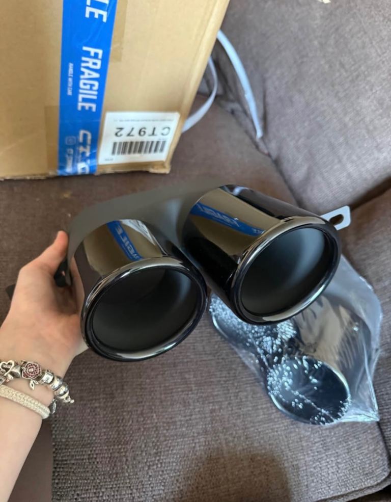 Ct Carbon Quad exhaust tips