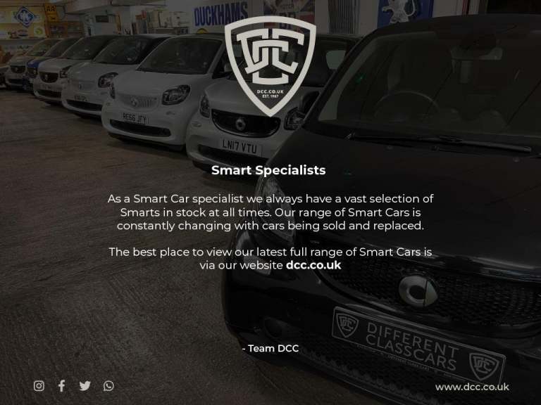 2017 smart fortwo 1.0 Prime Premium 2dr Auto COUPE PETROL Automatic