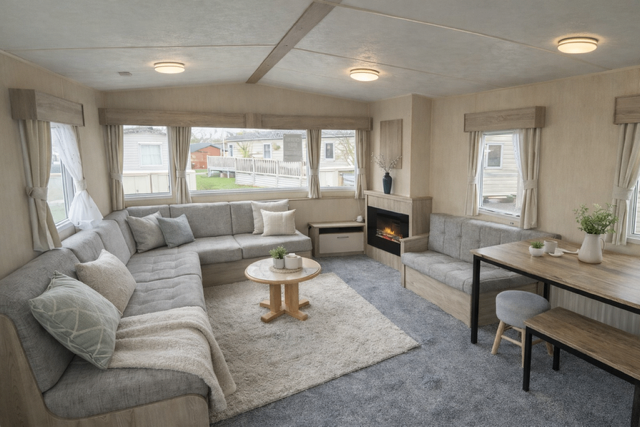 2 Bed Caravan on 4 Star Park Near Leiston & Sizewell - £24,995