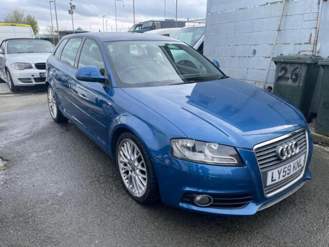 2010 AUDI A3 SPORT BREAKING SPARES AIRBAG LEATHER SEATS ALLOY DOORS AXLE HUBS CORNERS