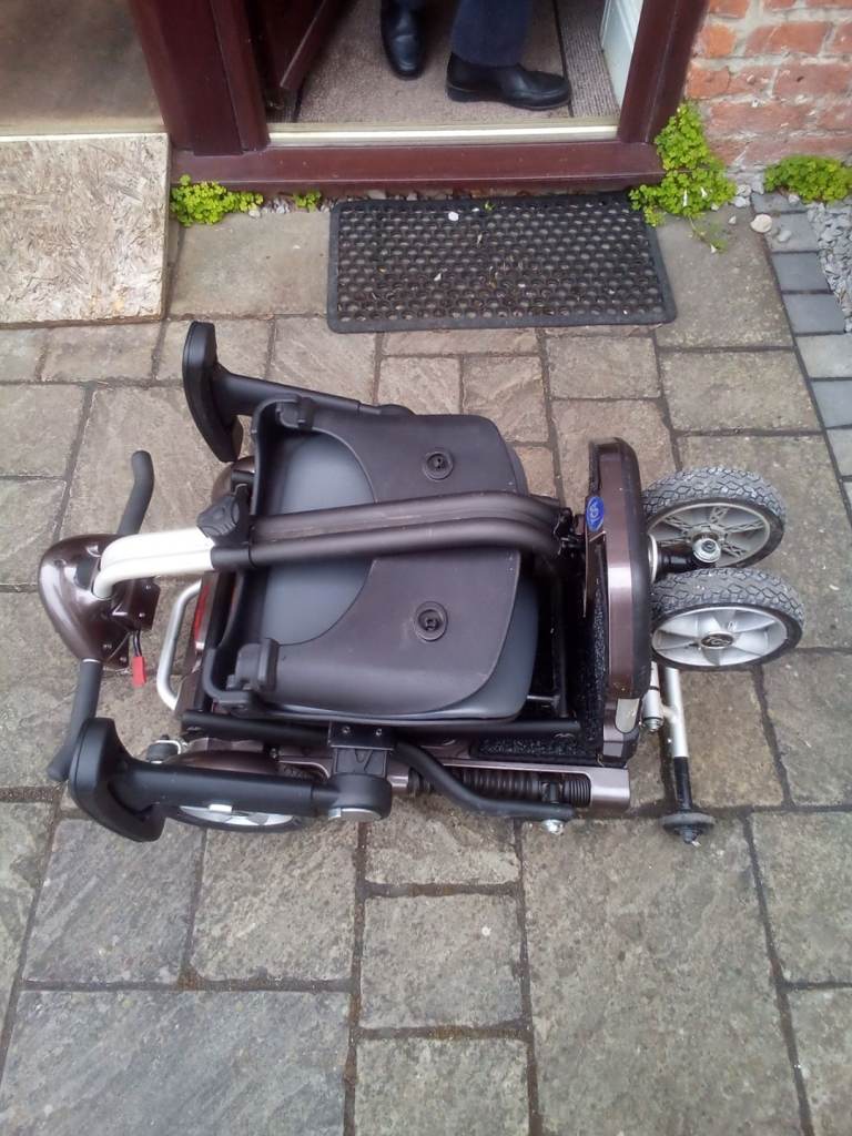Compact Mobility Scooter – silver Good Condition