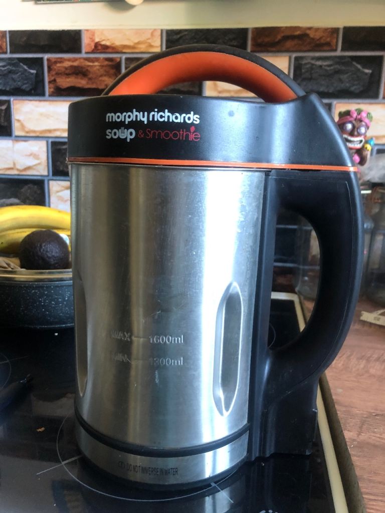 Morphy Richards Soup & Smoothie Maker - Stainless Steel, Good Condition