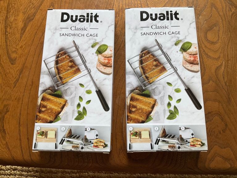 Dualit Classic Sandwich Cages - New in Box (Pair)