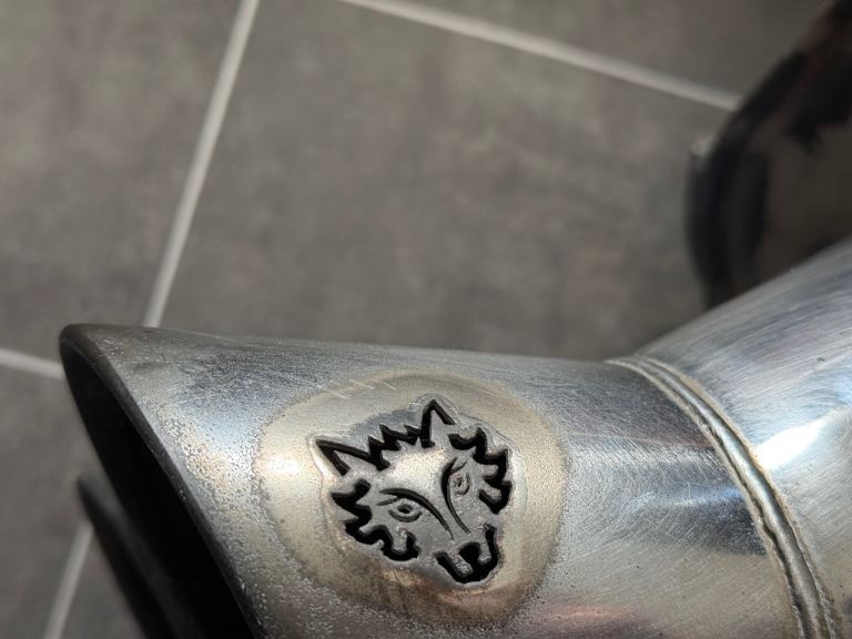 Rare Remus Wolf Cutout Twin Exhaust E4 TYP 983