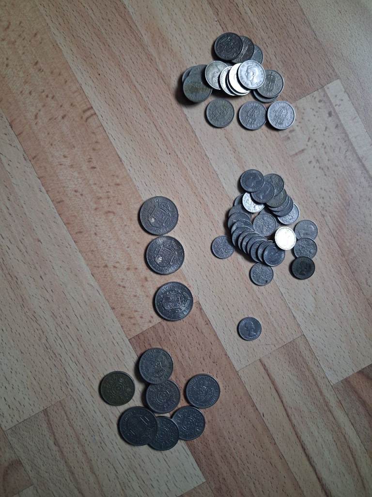 Collection of Old Coins – Various Dates and Conditions