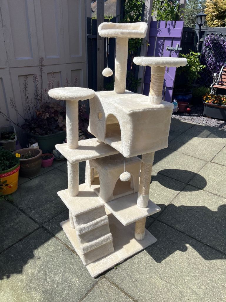 Large cat stand/scratch post