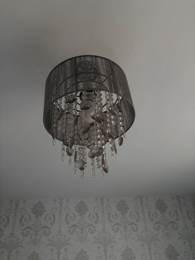 Next grey ceiling light shade