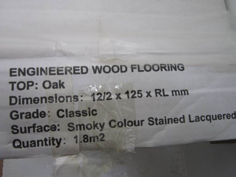 New wood flooring