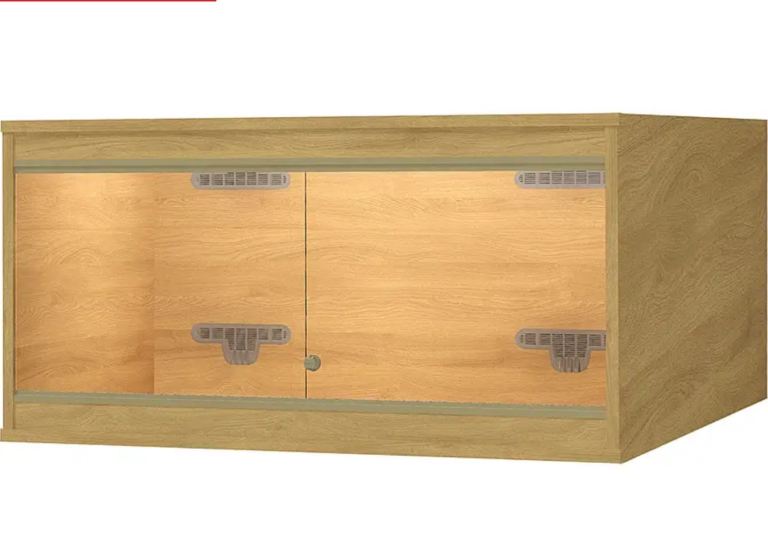 VIVARIUM, 115 x 49 x 50cm, WITH bulbs, thermostat etc. for bearded dragons, snakes, reptiles, lizard