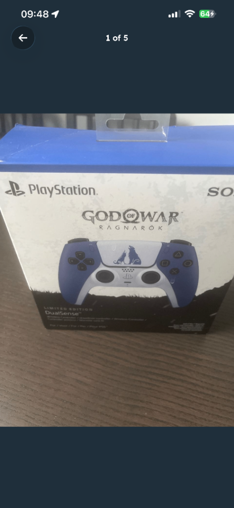 God of war ragnarok limited edition controller 