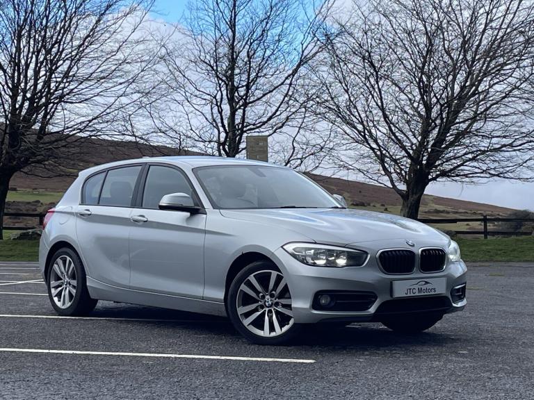 BMW 1 SERIES 118i [1.5] Sport 5dr [Nav] Man, petrol, silver + great value 2017