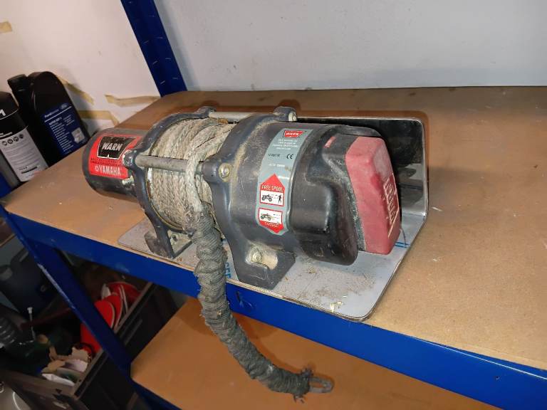 Quad bike winch