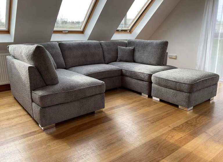 Modern U Shape & 3+2 Seater Dylan Sofa & Corner Sofa Available Free Home Delivery 🚚🚛