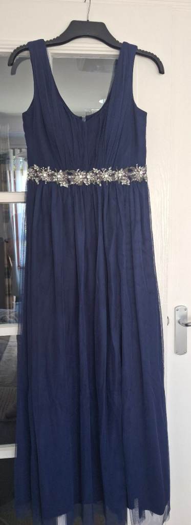 LITTLE MISTRESS NAVY DRESS UK10