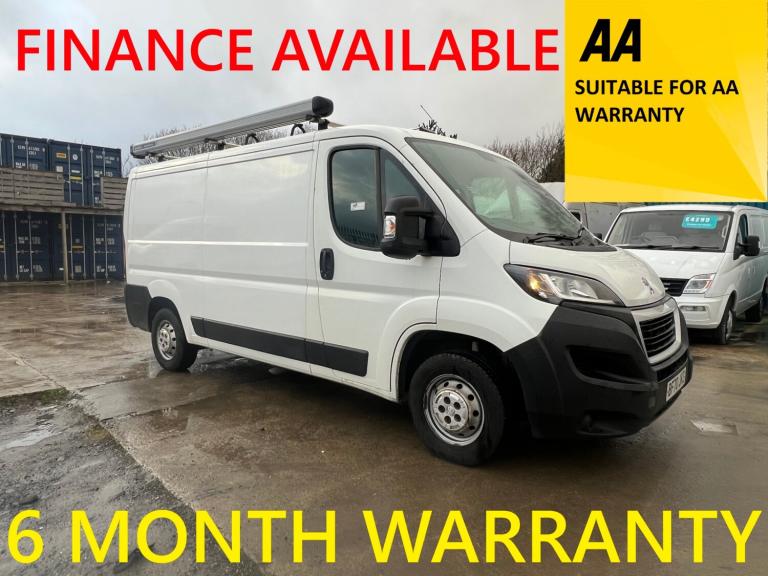 2020 Peugeot Boxer 2.2 BlueHDi H1 S Van 140ps PANEL VAN Diesel Manual