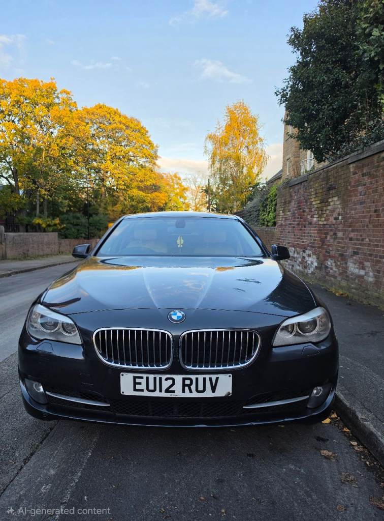 BMW, 5 SERIES, Saloon, 2012, Manual, 1995 (cc), 4 doors