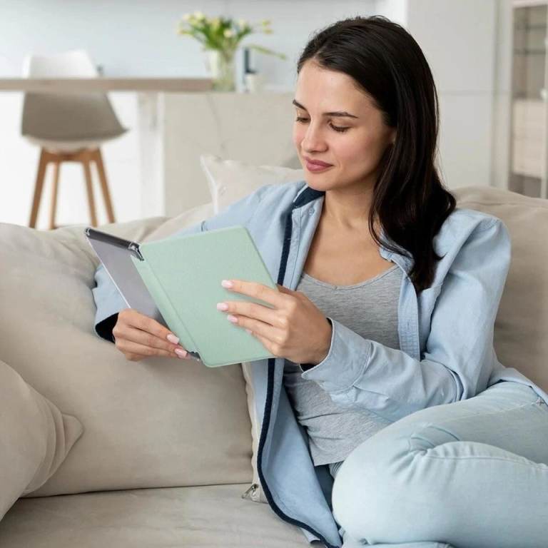 image for Amazon Kindle 6.8” 11th Gen 2021 COBAK Case Shockproof Smart Cover Agave Green