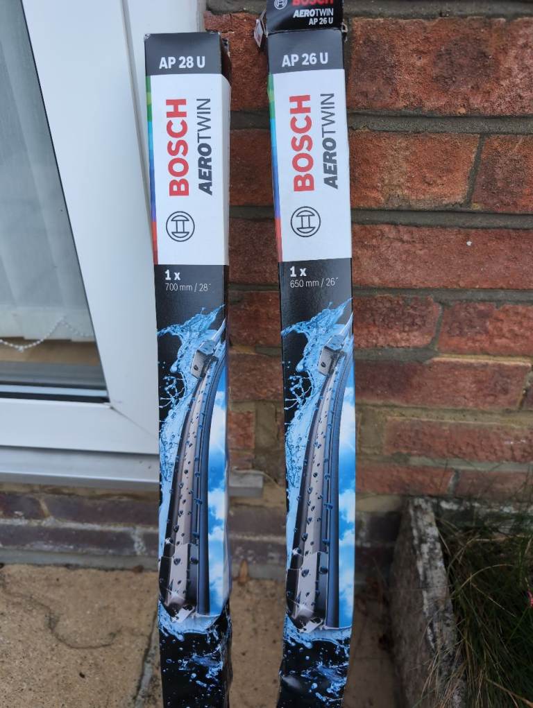 Bosch wiper blades Aero twin 26'' and 28''