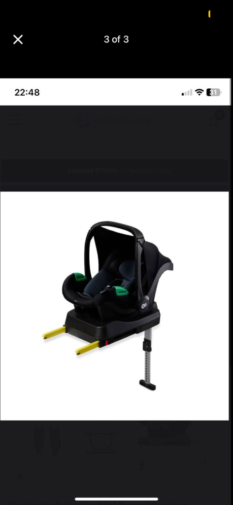 Kinderkraft car seat