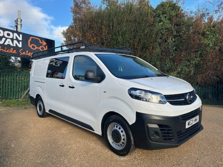 2021 Vauxhall Vivaro 3100 2.0TD EDITION DCIV 6 SEATS LWB L2 120PS Combi Van Diesel Manual