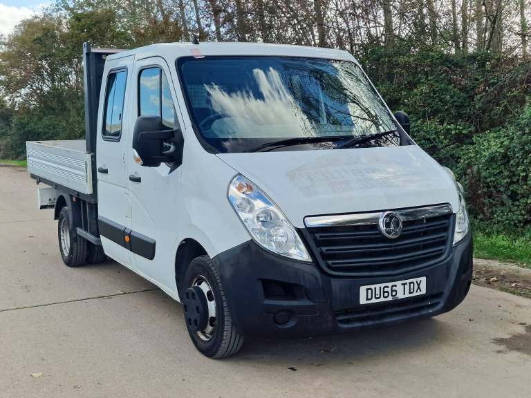 2016 Vauxhall Movano R3500 Crew Cab Flatbed  Low 57k  Drives Perfect  9m MOT