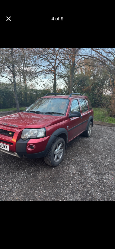 Freelander 1 landrover td4 hse