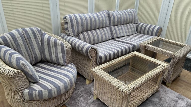 Cynthia, four piece conservatory set Sofa 