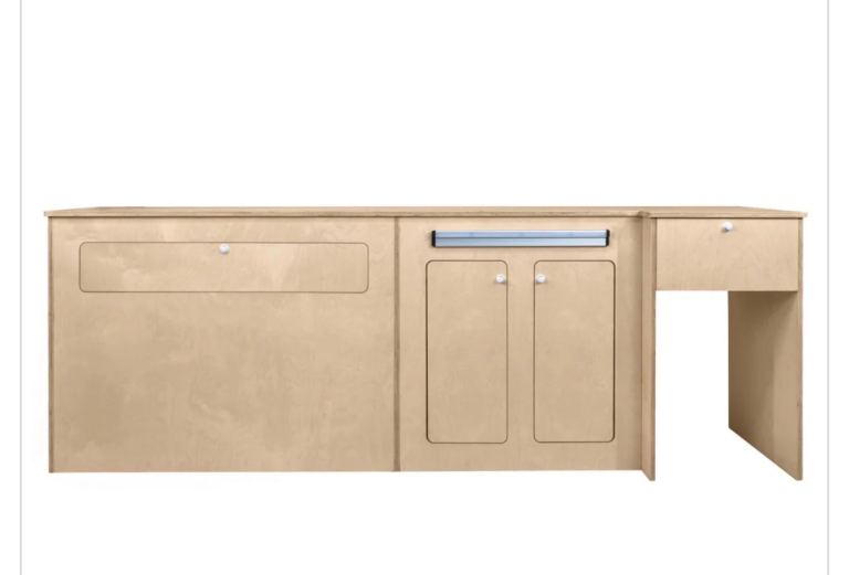 Brand new camper van kitchen pod 