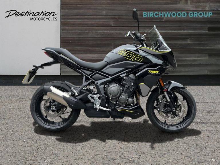 2026 Triumph Tiger 800 Sport PREMIUM Petrol black 6 Speed Manual