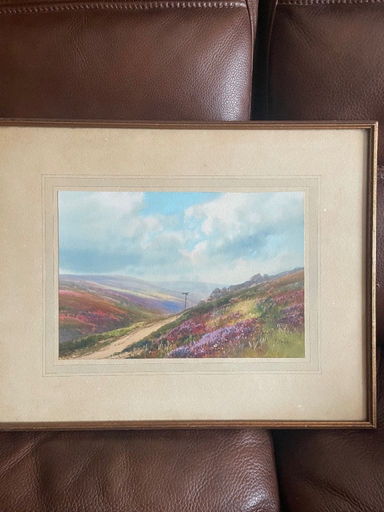 Antique ex gallery Moorland signed watercolour 