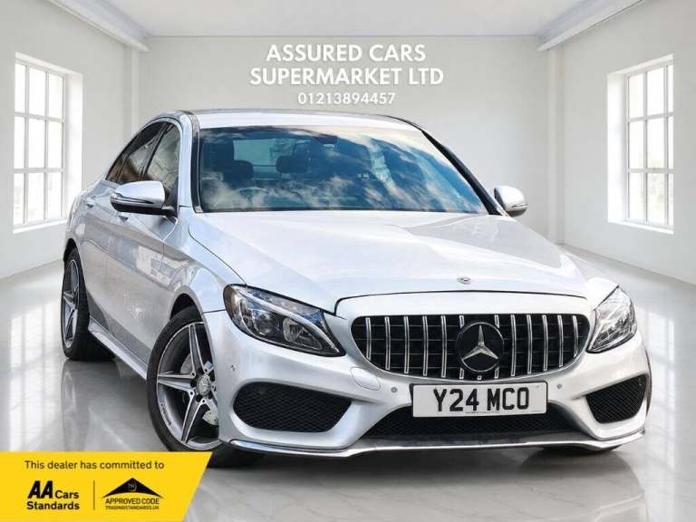 2017 Mercedes-Benz C Class 2.1 C220d AMG Line Saloon 4dr Diesel G-Tronic+ Euro 6 (s/s) (170 ps) S...