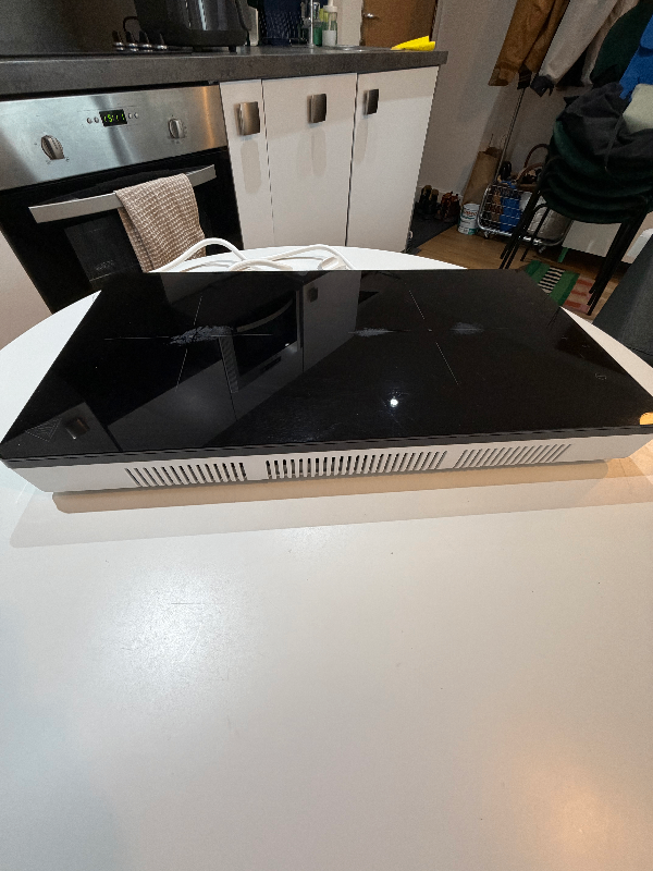 Tillreda Portable induction hob, 2 zones white