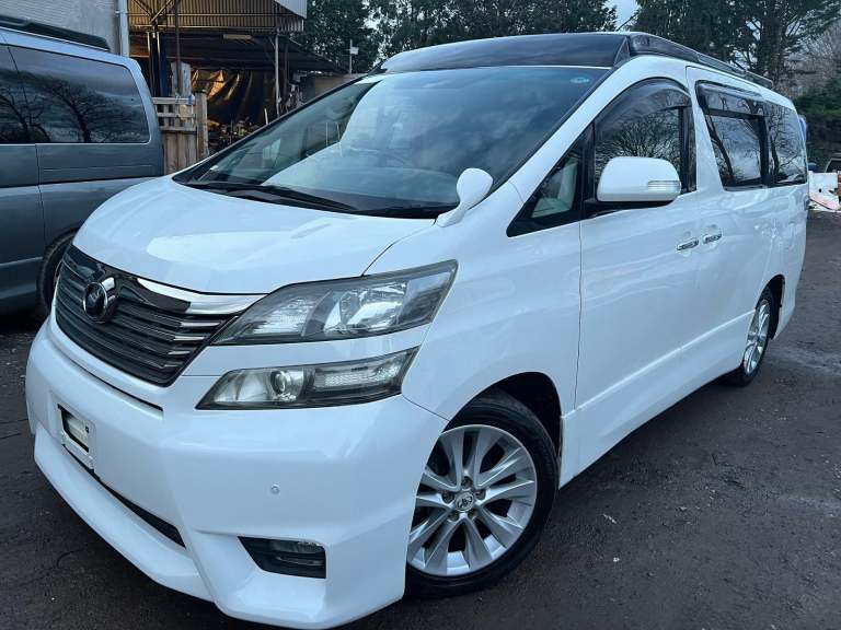 2008 Toyota ALPHARD VELLFIRE POP TOP 4 BERTH NEW CAMPER CONVERSION RUST FREE