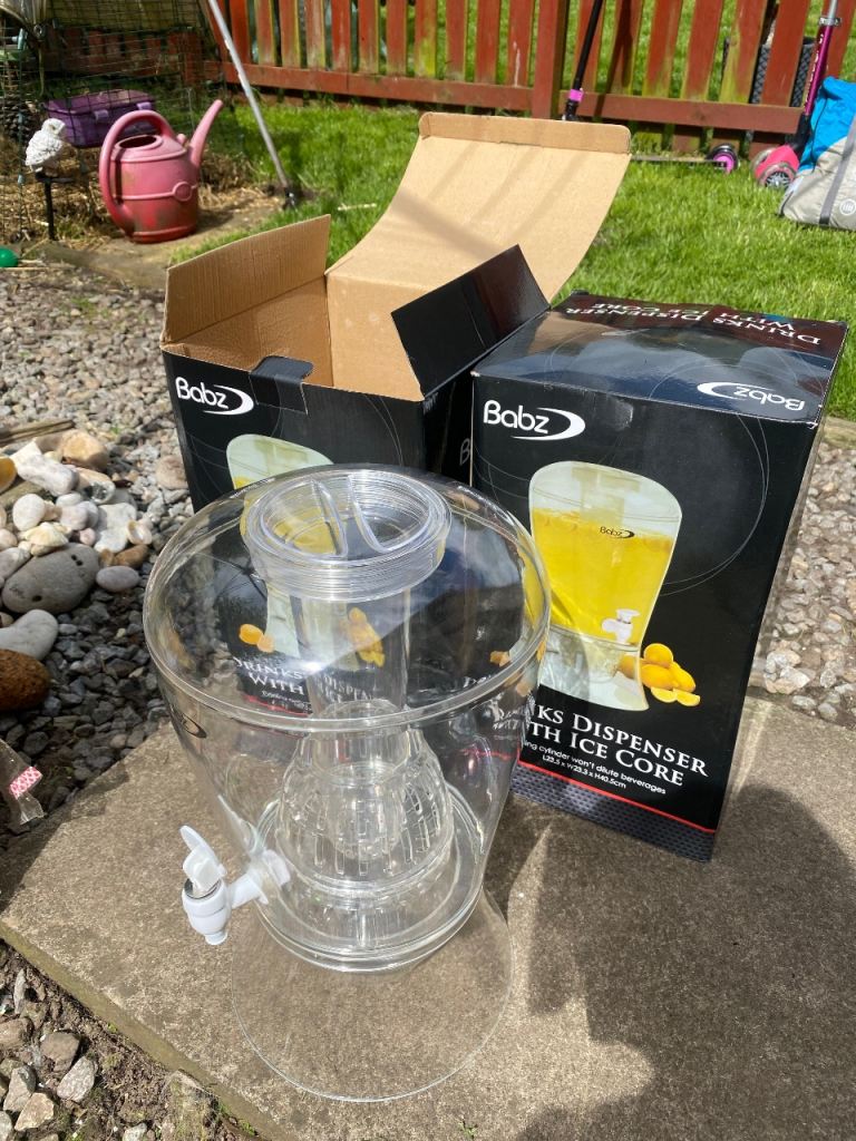 Babz Dispenser with Ice Core X 2 new in box 